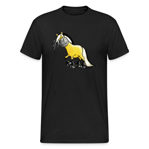 fjord horse - Männer Gildan Heavy T-Shirt