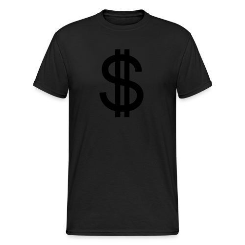 Dollar - Camiseta pesada Gildan para hombre