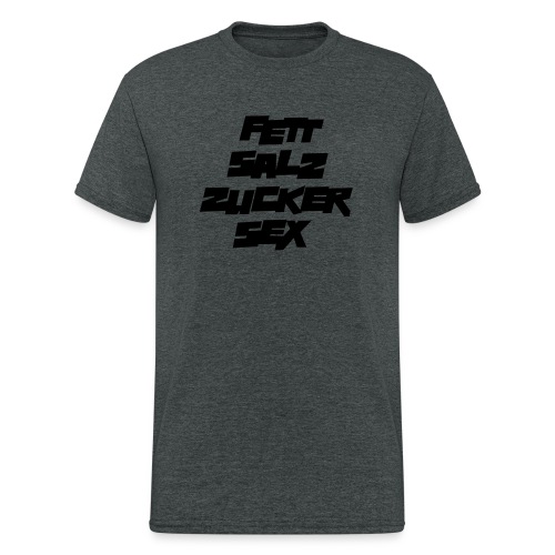 fett_salz_zucker_sex - Männer Gildan Heavy T-Shirt