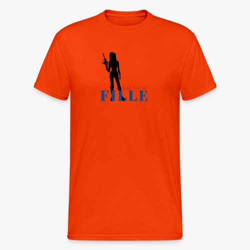 Mauvaise fille (bad girl) - T-shirt Gildan épais homme