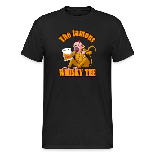 THE FAMOUS WHISKY TEE ! (dessin Graphishirts) - T-shirt Gildan épais homme