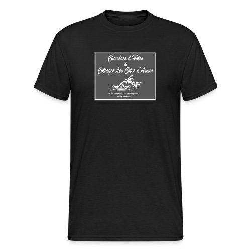 Logo officiel Chambres d’hôtes et Cottages - T-shirt Gildan épais homme