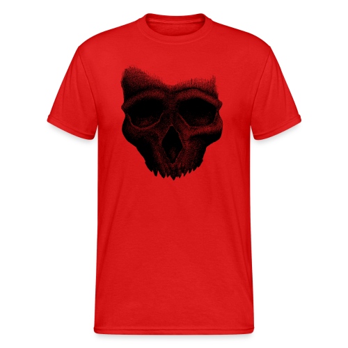 Simple Skull - T-shirt Gildan épais homme