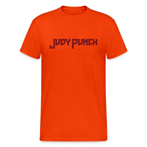 Judy Punch text - Men's Gildan Heavy T-Shirt