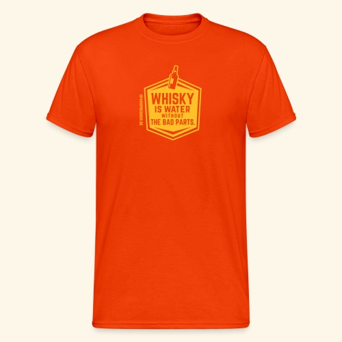 Whisky is water - Männer Gildan Heavy T-Shirt