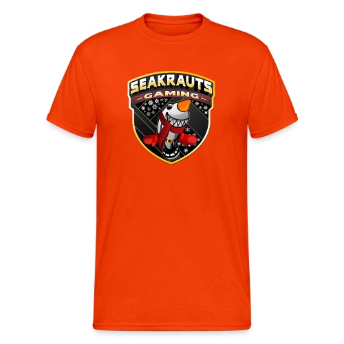 Seakrauts Winterlogo Karotte - Männer Gildan Heavy T-Shirt