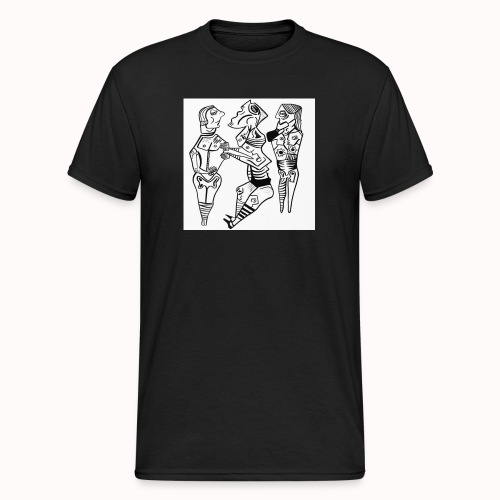 art contemporain - T-shirt Gildan épais homme