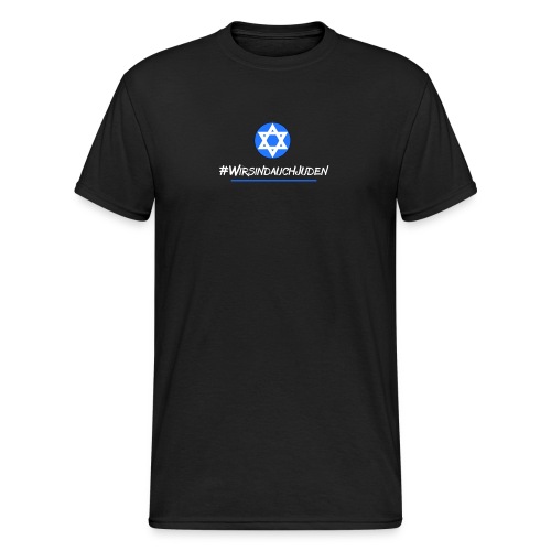 Wir sind auch Juden - Männer Gildan Heavy T-Shirt