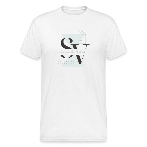 Serenity Vibes Home&Life Organizer - Camiseta pesada Gildan para hombre