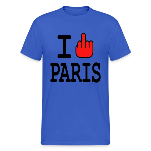 Anti-Paris Dégouté - T-shirt Gildan épais homme