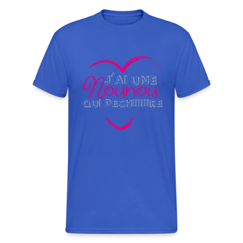 La Nounou qui Déchire - T-shirt Gildan épais homme