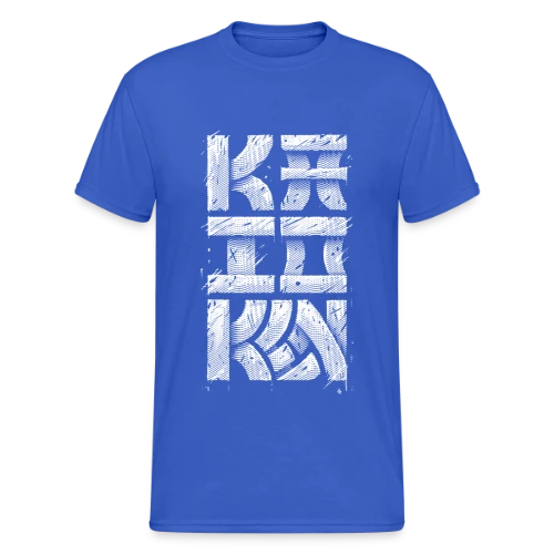 Kaioken : Explosion de Puissance Saiyan - T-shirt Gildan épais homme
