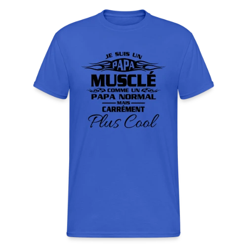 Esprit Musclé & Fitness - T-shirt Gildan épais homme