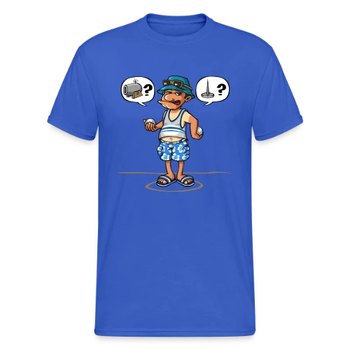 Passion Pétanque - T-shirt Gildan épais homme