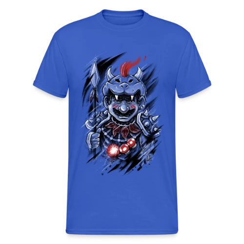 Guerrier Crâne Sauvage - T-shirt Gildan épais homme