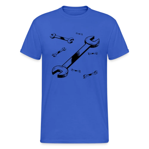 Clé à Molette : L'Outil Essentiel - T-shirt Gildan épais homme