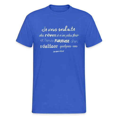 Douce Nuit, Beaux Rêves - T-shirt Gildan épais homme