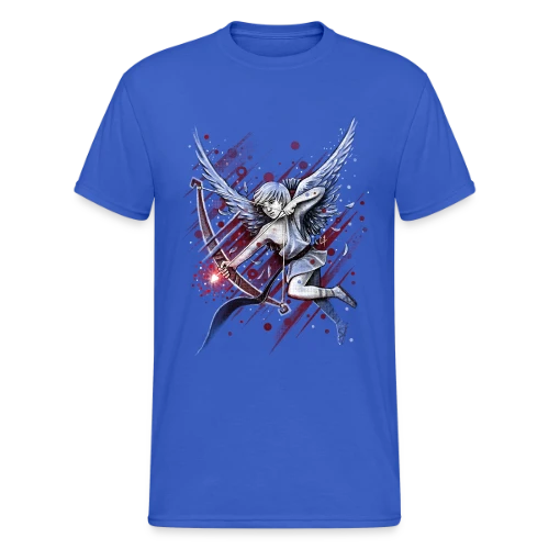 Cupidon, la Flèche d'Amour - T-shirt Gildan épais homme
