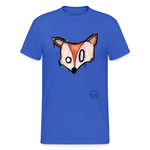 Renard Stylisé K-nimals - T-shirt Gildan épais homme