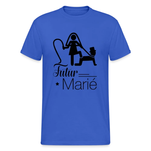T-shirt "Futur Marié" : Prêt pour le Grand Jour - T-shirt Gildan épais homme