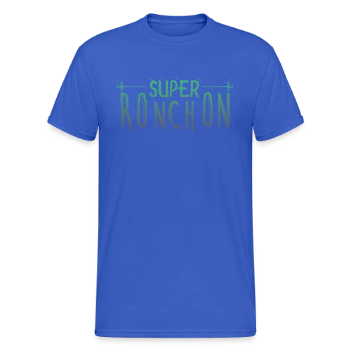 Le Super Ronchon Vert - T-shirt Gildan épais homme