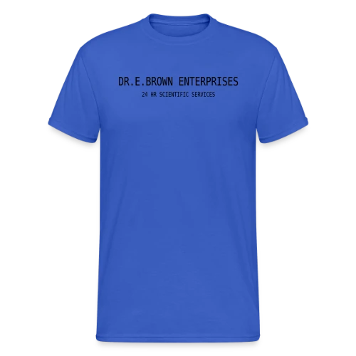 Dr. Brown : Architecte du Temps - T-shirt Gildan épais homme