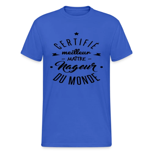 T-shirt Le Meilleur Maître-Nageur - T-shirt Gildan épais homme