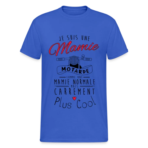 Mamie Motarde Super Cool - T-shirt Gildan épais homme
