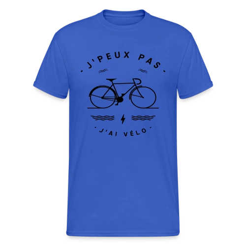 J'ai Vélo : Le T-shirt des Passionnés de Cyclisme - T-shirt Gildan épais homme