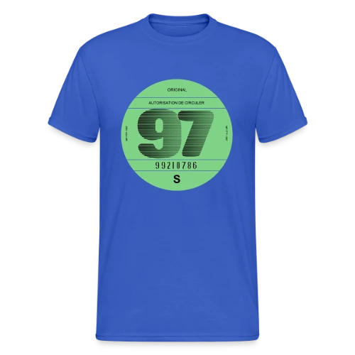 France Rétro 1997 : L'Icône Automobile Vintage - T-shirt Gildan épais homme