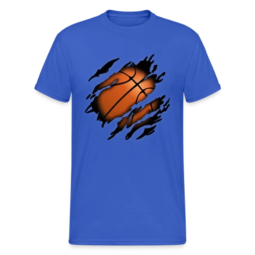 Le Basketball en Moi - Esprit Sportif - T-shirt Gildan épais homme