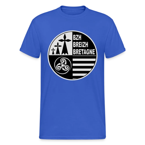 Emblème Breton Breizh - T-shirt Gildan épais homme
