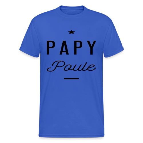 PAPY POULE - T-shirt Gildan épais homme