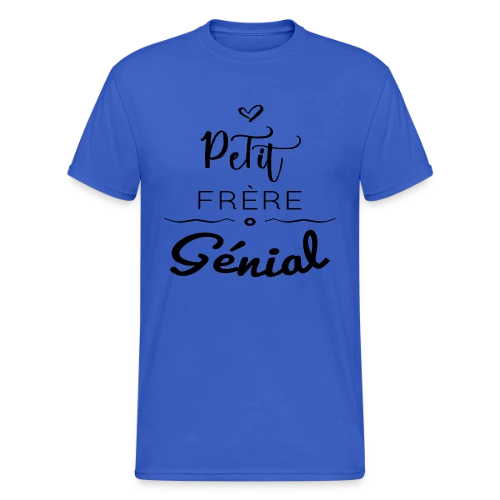Petit Frère Génial - T-shirt Gildan épais homme