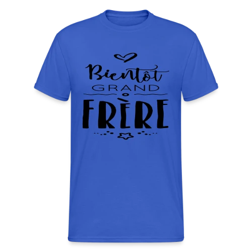 Bientôt Grand Frère - T-shirt Gildan épais homme