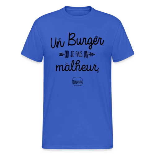 L'Empereur du Burger - T-shirt Gildan épais homme