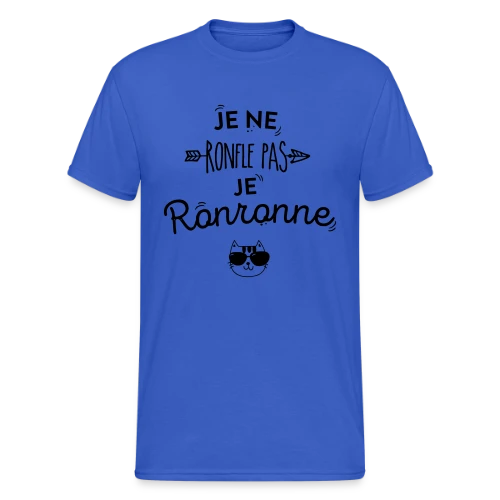 Je Ronronne - T-shirt Gildan épais homme