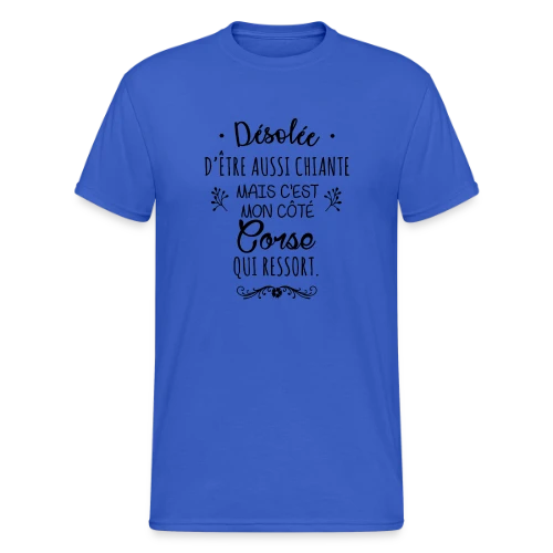 Mon Caractère Corse - T-shirt Gildan épais homme