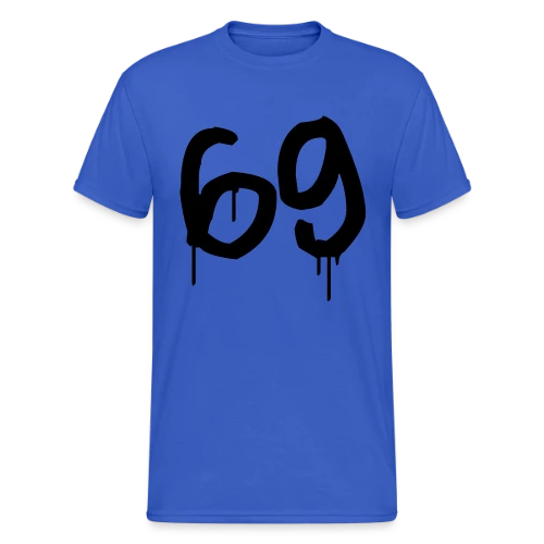 Numéro 69 Graffiti - T-shirt Gildan épais homme