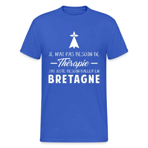 Thérapie Bretagne - T-shirt Gildan épais homme