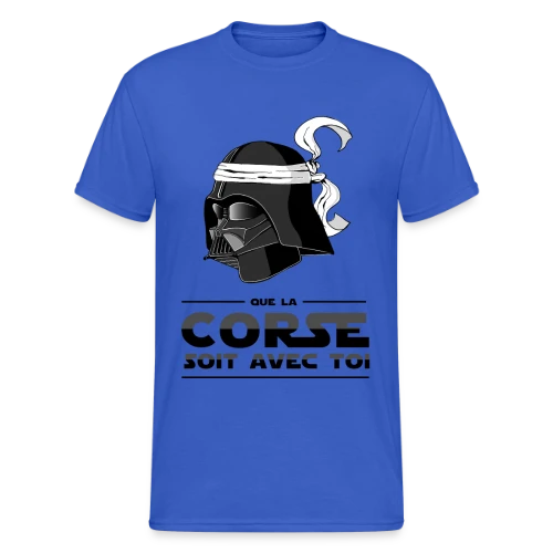 Dark Vador Corse Humour - T-shirt Gildan épais homme