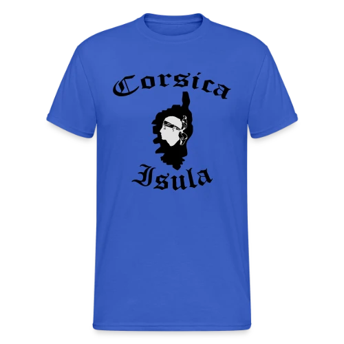 Corsica Isula Vintage - T-shirt Gildan épais homme