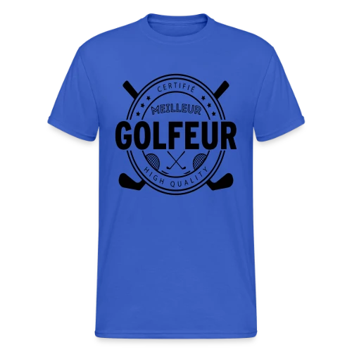 T-shirt Le Super Golfeur - Cadeau Idéal Passion Golf - T-shirt Gildan épais homme