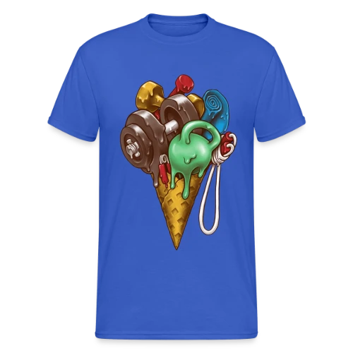 Fitness Givré - T-shirt Gildan épais homme