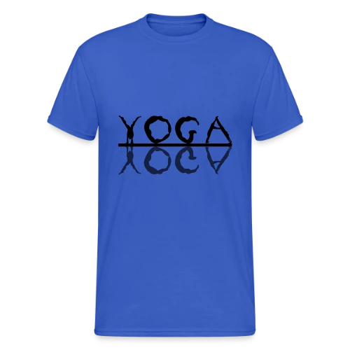 T-Shirt Yoga: L'Essence du Bien-être - T-shirt Gildan épais homme
