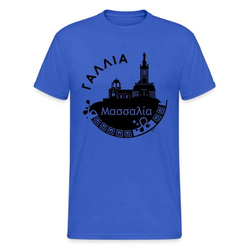 Marseille Grecque Antique - T-shirt Gildan épais homme