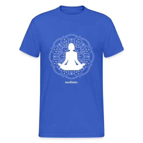 T-Shirt Yoga: Harmonie Corps & Esprit - T-shirt Gildan épais homme