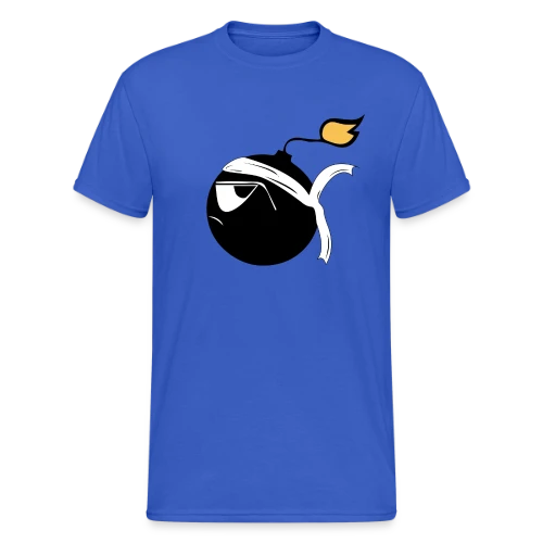 Bombe Corse Rebelle - T-shirt Gildan épais homme
