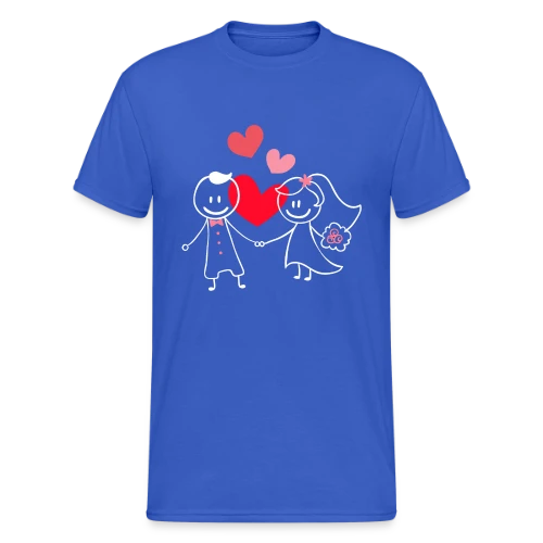 Célébration Mariage - T-shirt Gildan épais homme