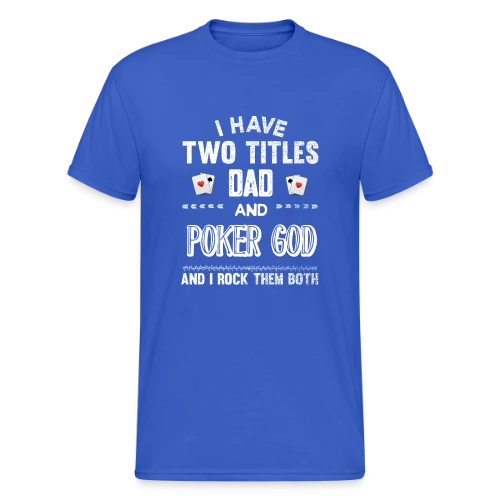 King of Poker - T-shirt Gildan épais homme